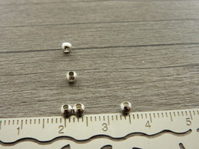 Metallihelmi, 3mm, kirkashopea, 100kpl