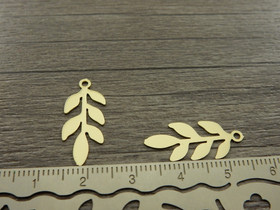 Lehtiriipus, 22x9mm, vaaleakulta, 1kpl