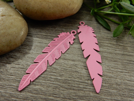 Sulkariipus, 34x8mm, pinkki, 1kpl