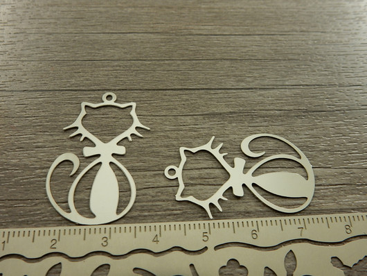 Kissariipus, 33x20mm, rst, 1kpl