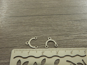 Kaaririipus/linkki, 8x9mm, rst, 1kpl