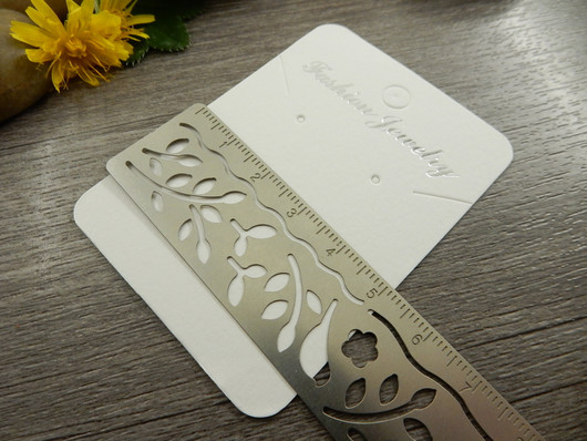 Korukortti, 5.3x7.3cm, valkoinen, 1kpl