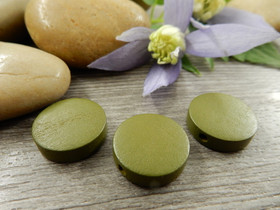 Puuhelmi, 15mm, maastonvihreä, 10kpl