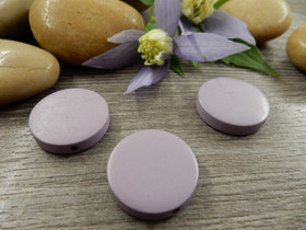 Puuhelmi, 20mm, liila, 10kpl