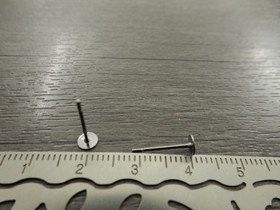 Korvakorutappi, 4x12mm, rst, 10paria