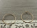 Korvakorurengas, 21x0.7mm, ruusukulta/rst, 1pari