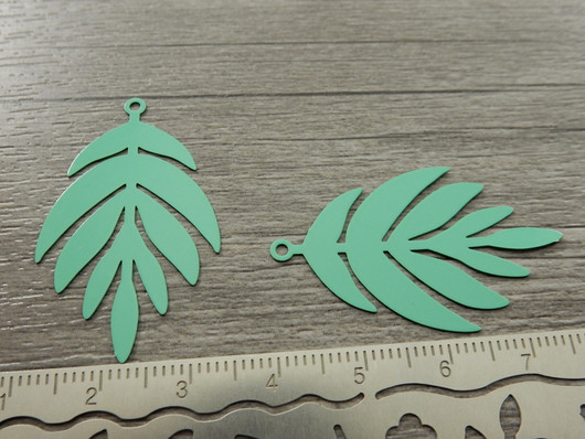 Lehtiriipus, 38x23mm, vihreä, 1kpl