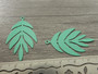 Lehtiriipus, 38x23mm, vihreä, 1kpl