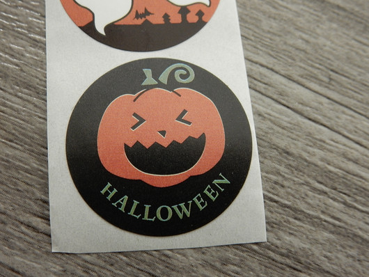 Halloween tarra, 25mm, moniväri, 10kpl