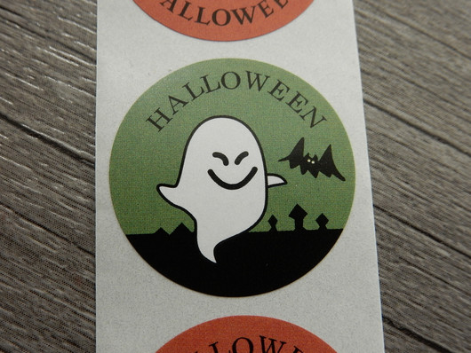 Halloween tarra, 25mm, moniväri, 10kpl