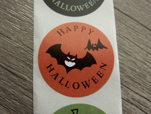 Halloween tarra, 25mm, moniväri, 10kpl
