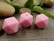 Silikonihelmi hexagon, 14mm, pinkki, 1kpl