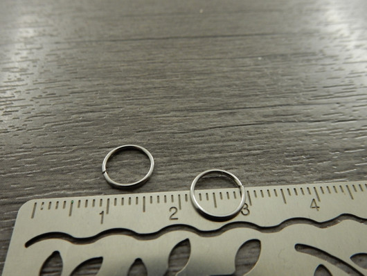 Välirengas, 8x0.7mm, avattava, rst, 50kpl