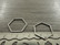 Linkki hexagon, 16x18x0.8mm, umpi, rst, 10kpl