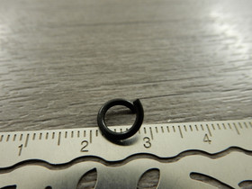 Välirengas, 8x1.2mm, musta, 50kpl