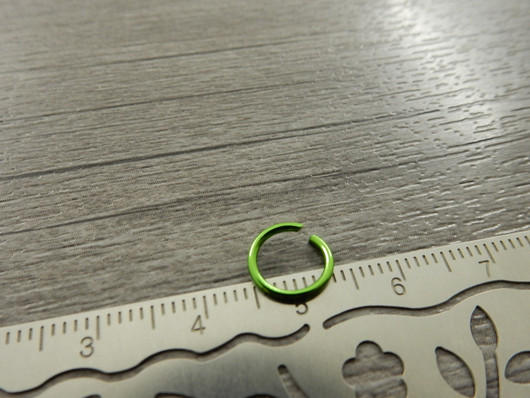 Välirengas, 8x1mm, mix setti, 50kpl