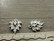 Strassiriipus lehti, 16x12mm, kromi, 1kpl 