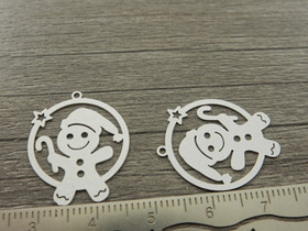 Pipaririipus, 20x24mm, valkoinen, 1kpl