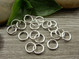 Välirengas, 6x0.8mm, avattava, rst /kirkashopea, 10kpl