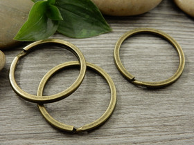 Avainrengas, 25mm, pronssi, 1kpl