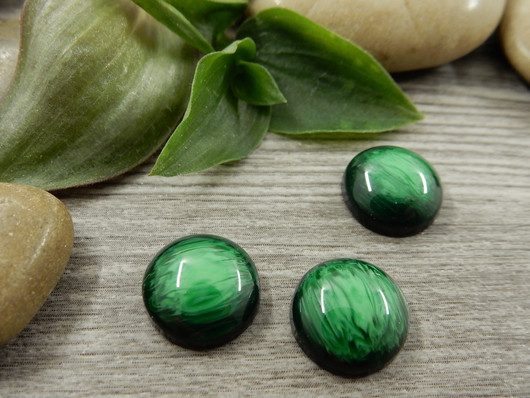 Kapussi hohde, 12mm, vihreä, 1kpl