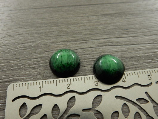 Kapussi hohde, 12mm, vihreä, 1kpl