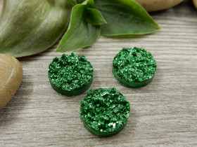 Kapussi rösöpinta, 12mm, vihreä, 1kpl