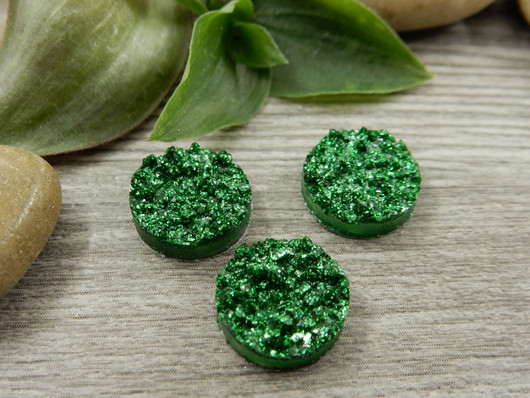 Kapussi rösöpinta, 12mm, vihreä, 1kpl