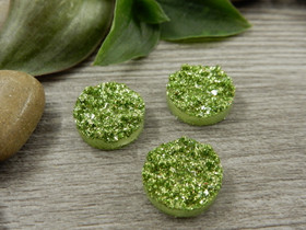 Kapussi rösöpinta, 12mm, vaaleanvihreä, 1kpl