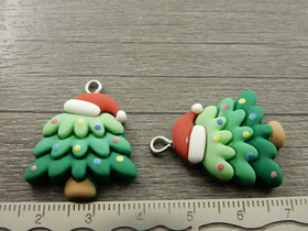 Kuusiriipus, 29x22mm, vihreä, 1kpl