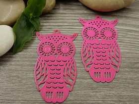 Pöllöriipus, 46x25m, pinkki, 1kpl