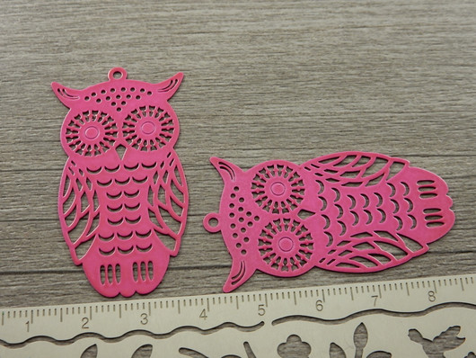 Pöllöriipus, 46x25m, pinkki, 1kpl