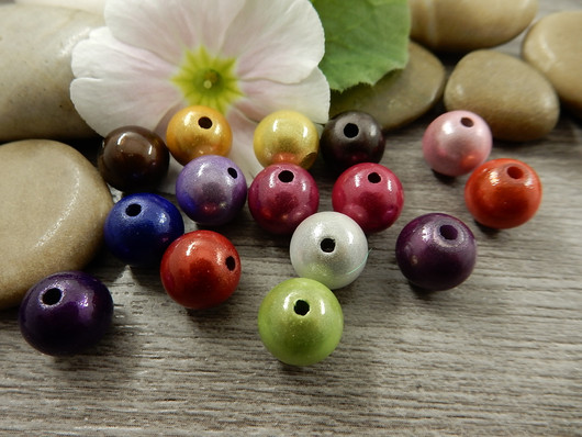 Heijastava helmi, 10mm, mix setti, 20kpl