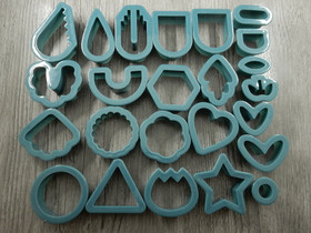 Muotti setti, eri kokoja, petrooli, 24kpl