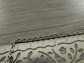 Ankkuriketju, 3.8x3x0.6mm, rst, 1m