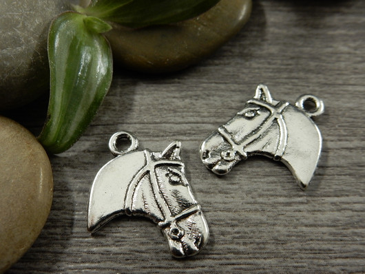 Hevonenriipus, 21x19mm, kromi, 1kpl