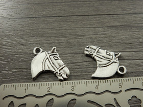 Hevonenriipus, 21x19mm, kromi, 1kpl