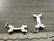 Luuriipus, 23x12mm, kromi, 1kpl