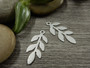 Lehtiriipus, 22x9mm, mattahopea, 1kpl