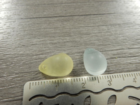 Pisarariipus akryyli, 13x8mm, mixsetti, 10kpl