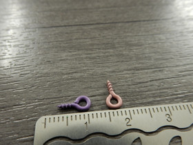 Silmukkaruuvi, 8x4x1mm, mixsetti, 10kpl