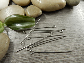 Korupiikki silmukka, 35x0.7mm, rst, 50kpl