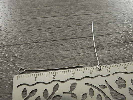 Korupiikki silmukka, 35x0.7mm, rst, 50kpl