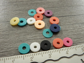 Fimohelmi, 6x1mm, mixsetti, 380-400kpl