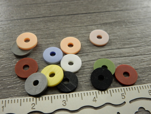 Fimohelmi, 8x1mm, mixsetti, 380-400kpl