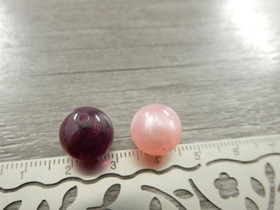 Akryylihelmi kivi, 12mm, mixsetti, 10kpl