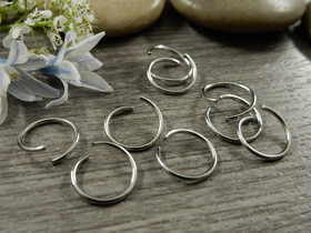 Välirengas, 9x0.8mm, avattava, rst, 20kpl