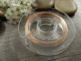 Kuparilanka, 0.4mm, ruskea/ruusukulta, 5m