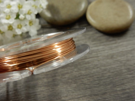 Kuparilanka, 0.4mm, ruskea/ruusukulta, 5m