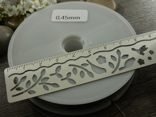 Vaijeri, 0.45mm, rst, 50m
